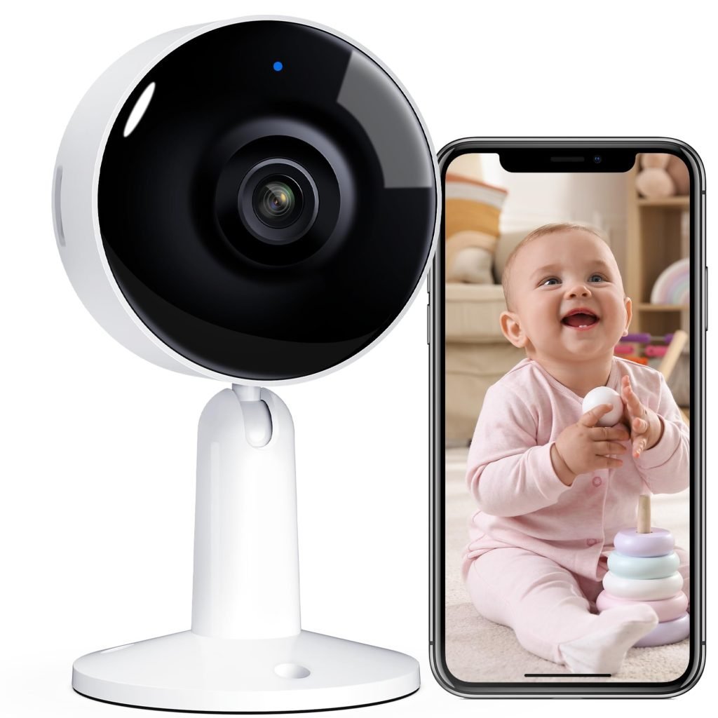 Arenti Cámara de Vigilancia para Bebés: Calidad de Imagen Full HD 1080P, Conexión WiFi 2.4G, Seguridad y Comunicación con Alexa