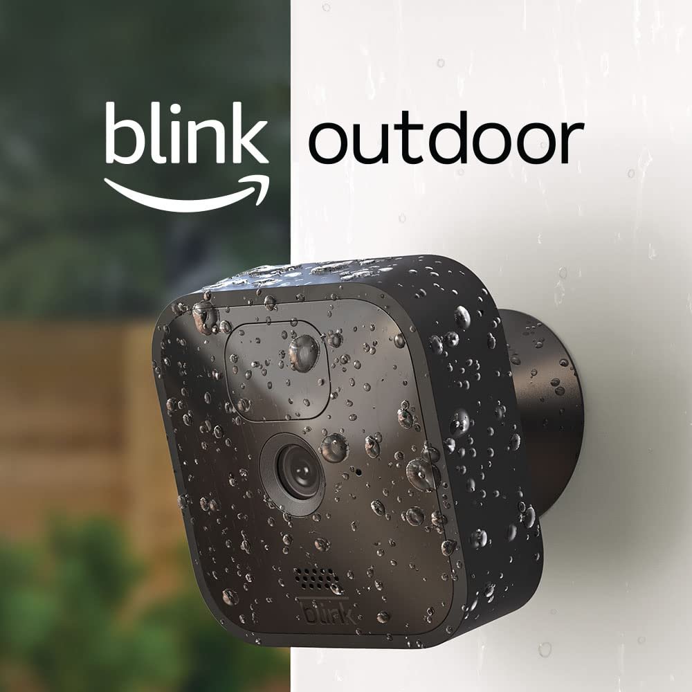 Blink Outdoor: Cámara de seguridad HD inalámbrica para exteriores con autonomía de 2 años y detección de movimiento