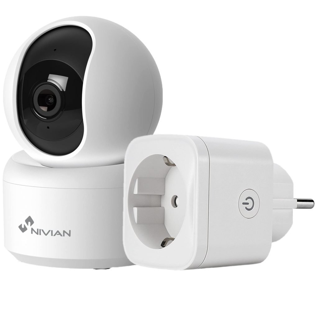 "Nivian: La cámara domo 360º WiFi con grabación en MicroSD, resolución 2K y audio bidireccional"