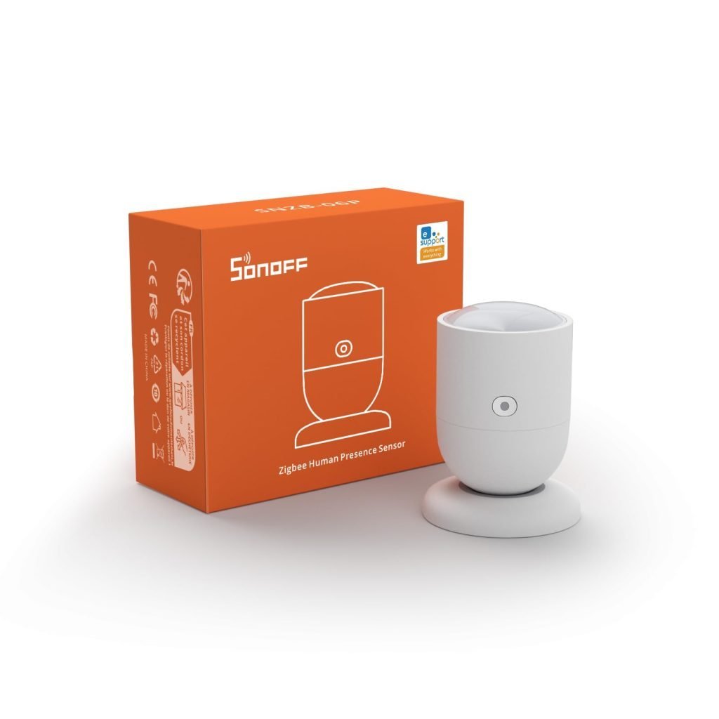 Sensor de Presencia Humana SONOFF Zigbee SNZB-06P: Detecta movimientos con precisión y controla tu hogar de forma inteligente.