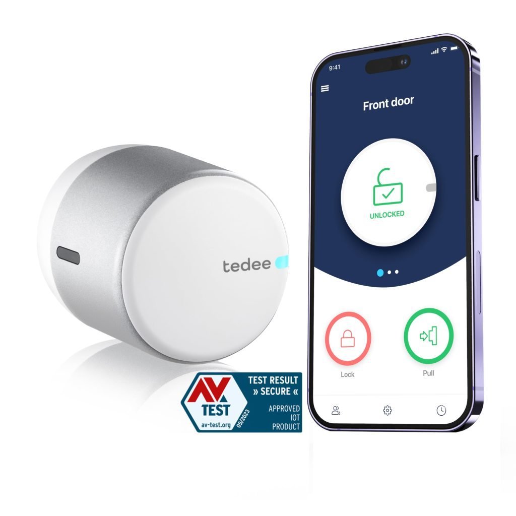 Tedee Go Cerradura Inteligente: Seguridad Digital con Bloqueo Automático y Acceso sin Llave