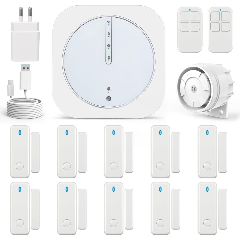 Sistema de Alarma Umeima para Casa: Protección Completa con Kit Wi-Fi y Control Remoto