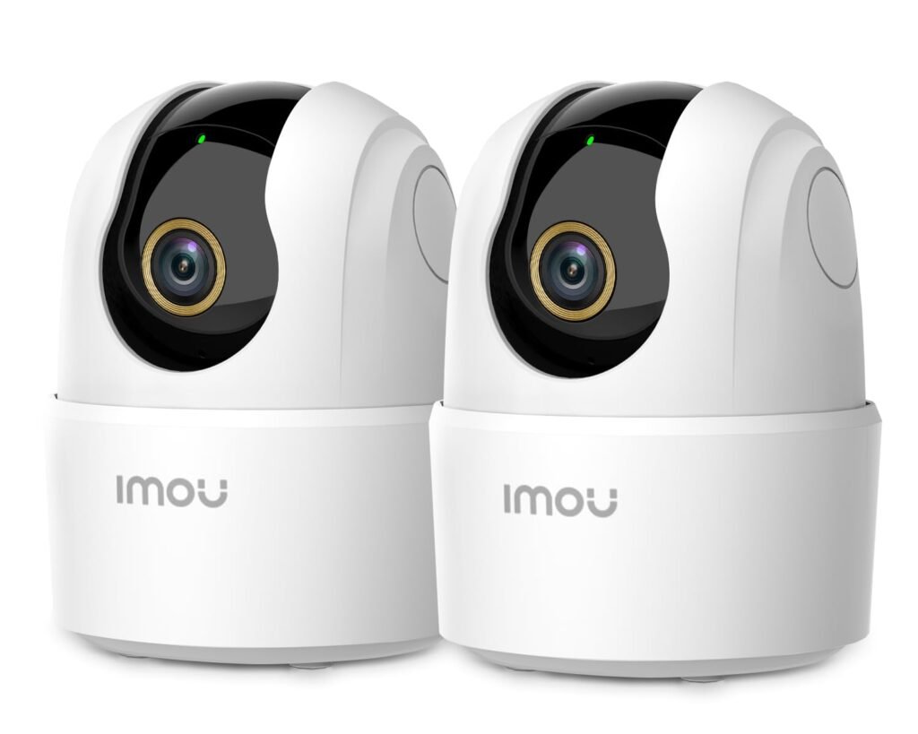 Imou Cámara de Vigilancia 4MP: Seguridad 360° con Audio Bidireccional y Visión Nocturna