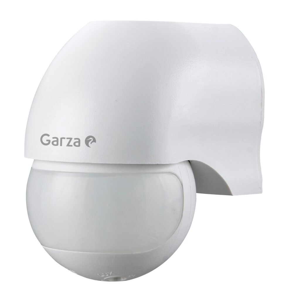 Detector de Movimiento Garza: Seguridad Inteligente para Interiores y Exteriores con Ajuste Personalizado