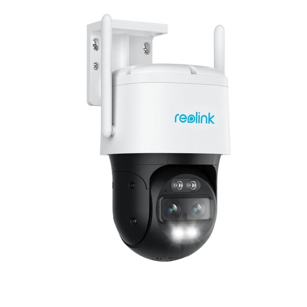 Reolink TrackMix WiFi: Cámara de Vigilancia Exterior Inteligente con Visión 360° y Zoom 6X