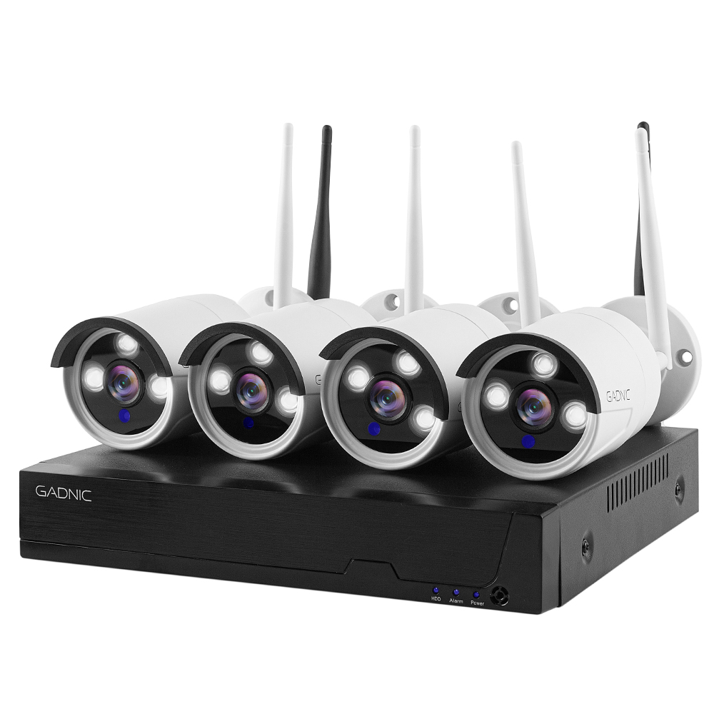 Cámaras de vigilancia WiFi interiores con grabación HD