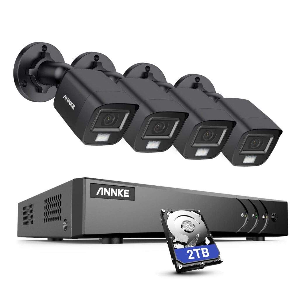 Kit de Vigilancia Annke: Seguridad 3K con Detección Inteligente y Acceso Remoto Eficiente